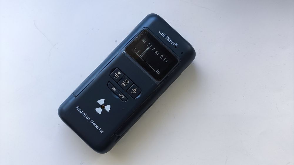 Profesjonalny Licznik Geigera CESTSEN GM-300B certyfikat dozymetr