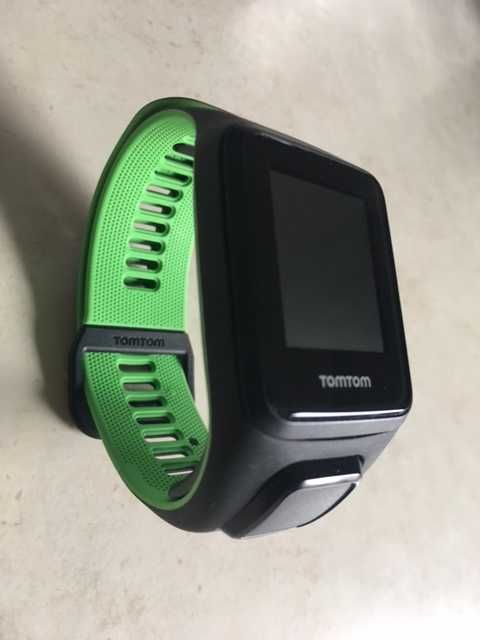 Zegarek TomTom Runner 3 Cardio czarny/zielony - Large