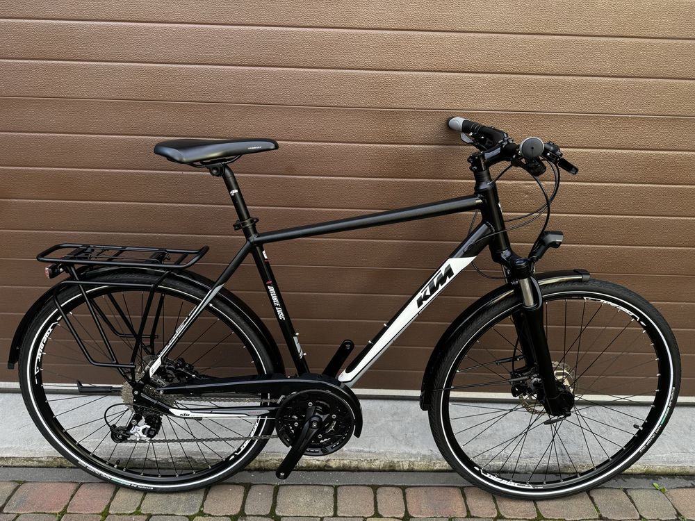 Rower trekkingowy KTM DOUBLE DISK R 56 3x9 Deore XT Hydr Led