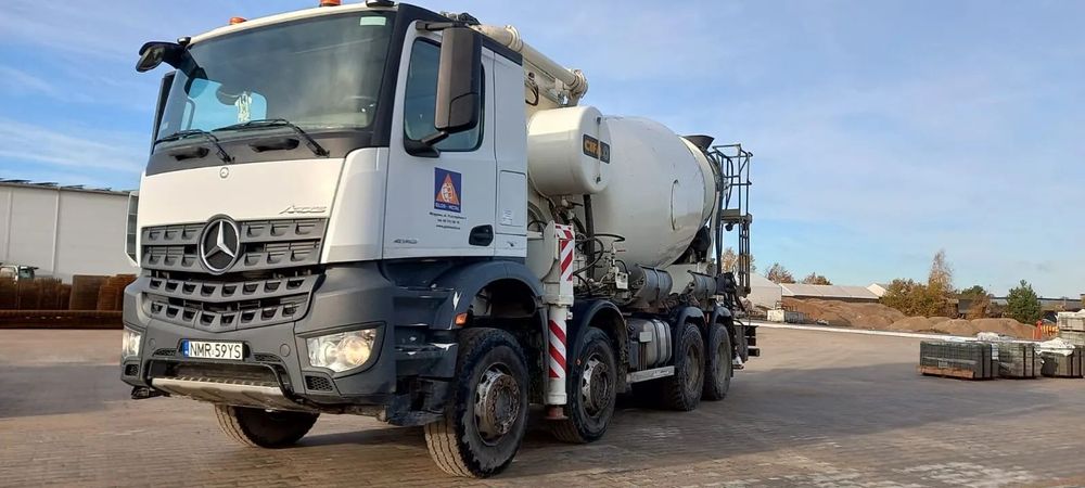 Mercedes-Benz AROCS 4143  Pompogruszka Mercedes Arocs 41430 CIFA-MK28L PB808 Manual ZACISK WĘŻA