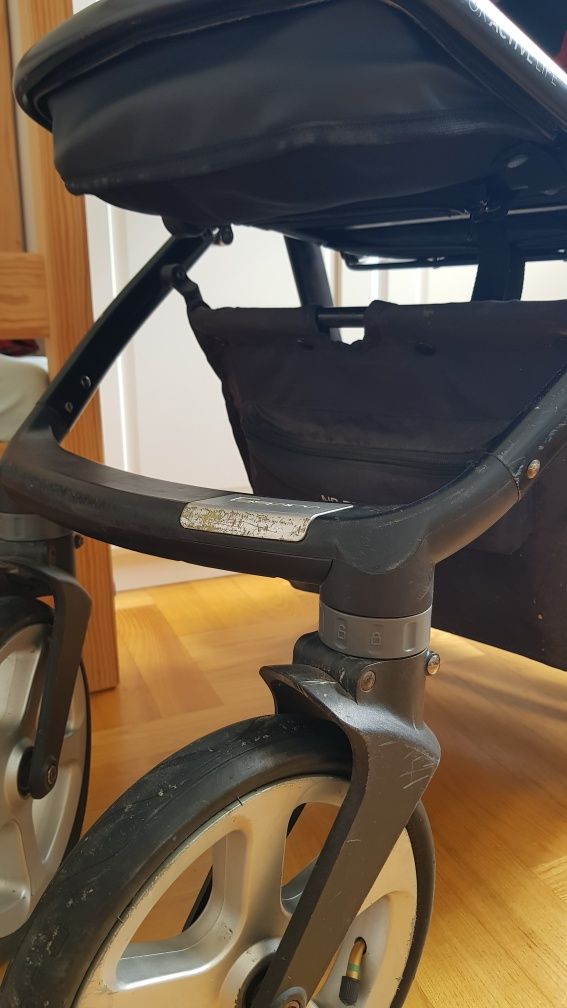 Wózek Espiro Wózek Głęboko-Spacerowy Espiro Next Avenue - 102 Czerwony