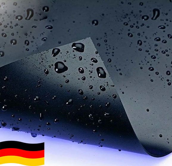 Німецька плівка ПВХ для ставка, пленка для пруда 1мм шир:2,4,6,8,10