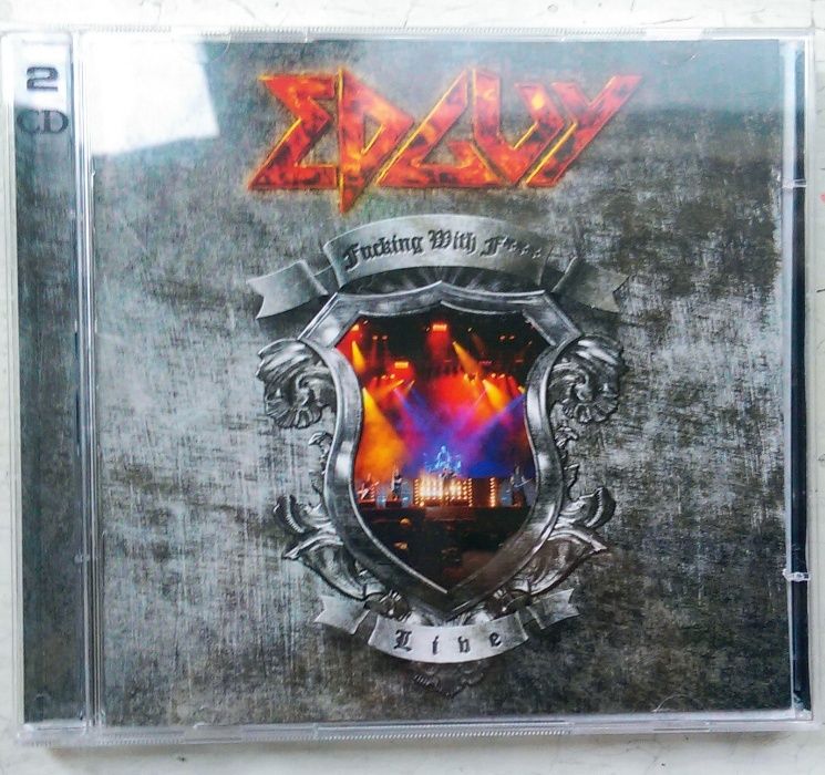 CD альбом EDGUY 2009 год рок живой звук (2 CD)