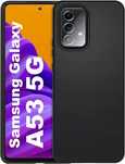 Etui PLECKI do Samsung Galaxy A53 5G czarny matowy , ultra cienkie