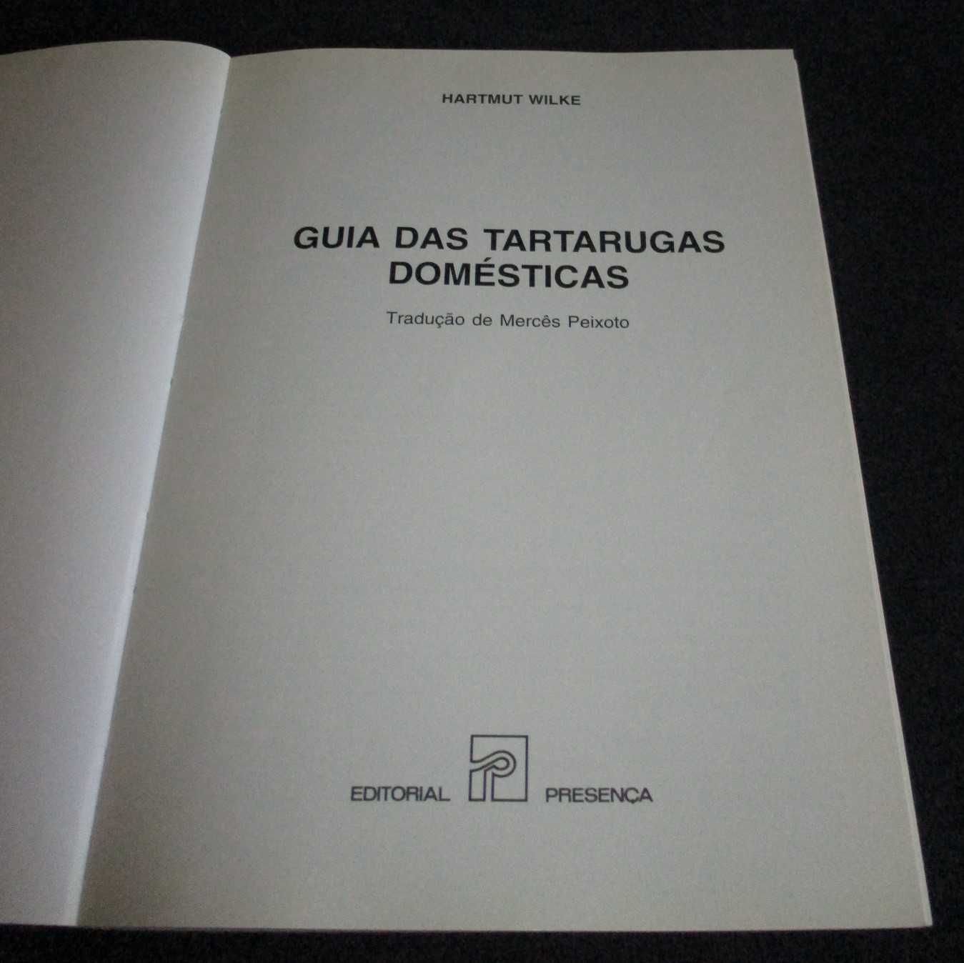 Livro Guia das Tartarugas Domésticas Hartmut Wilke