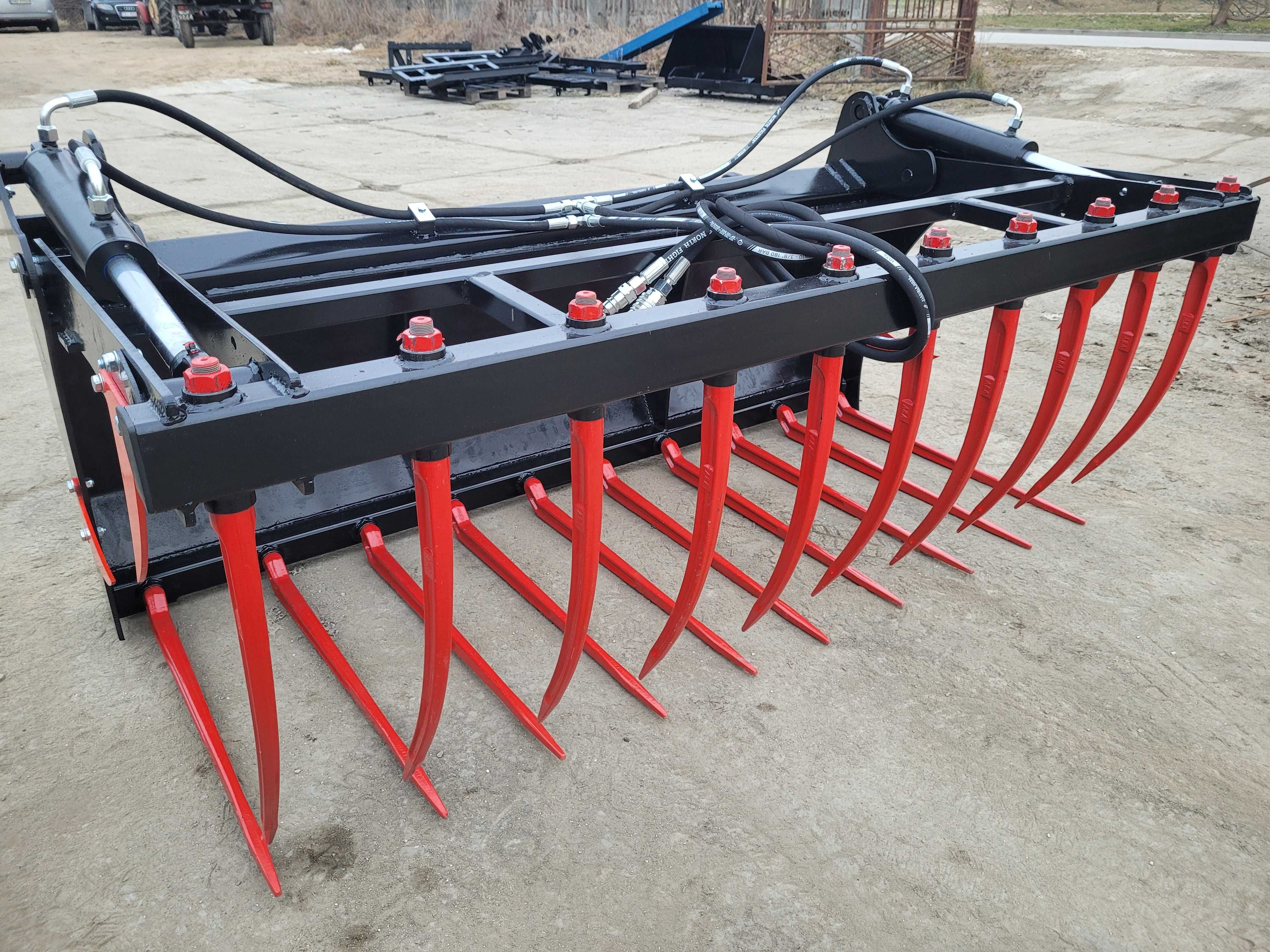 Krokodyl do gnoju obornika do tura ciągnika ładowarki MANITOU JCB NOWY