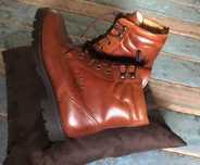Botas homem pele genuína, marca de alta qualidade Camel Boots.