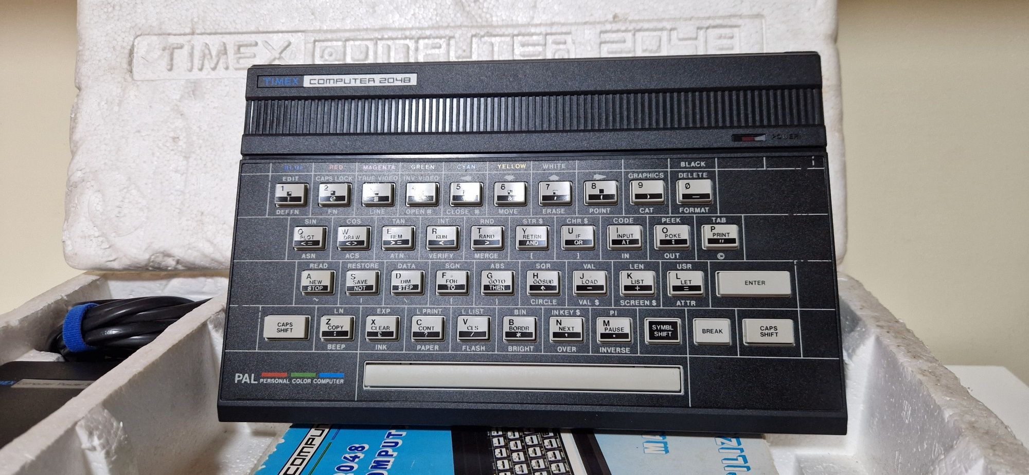 Timex 2048 - A funcionar