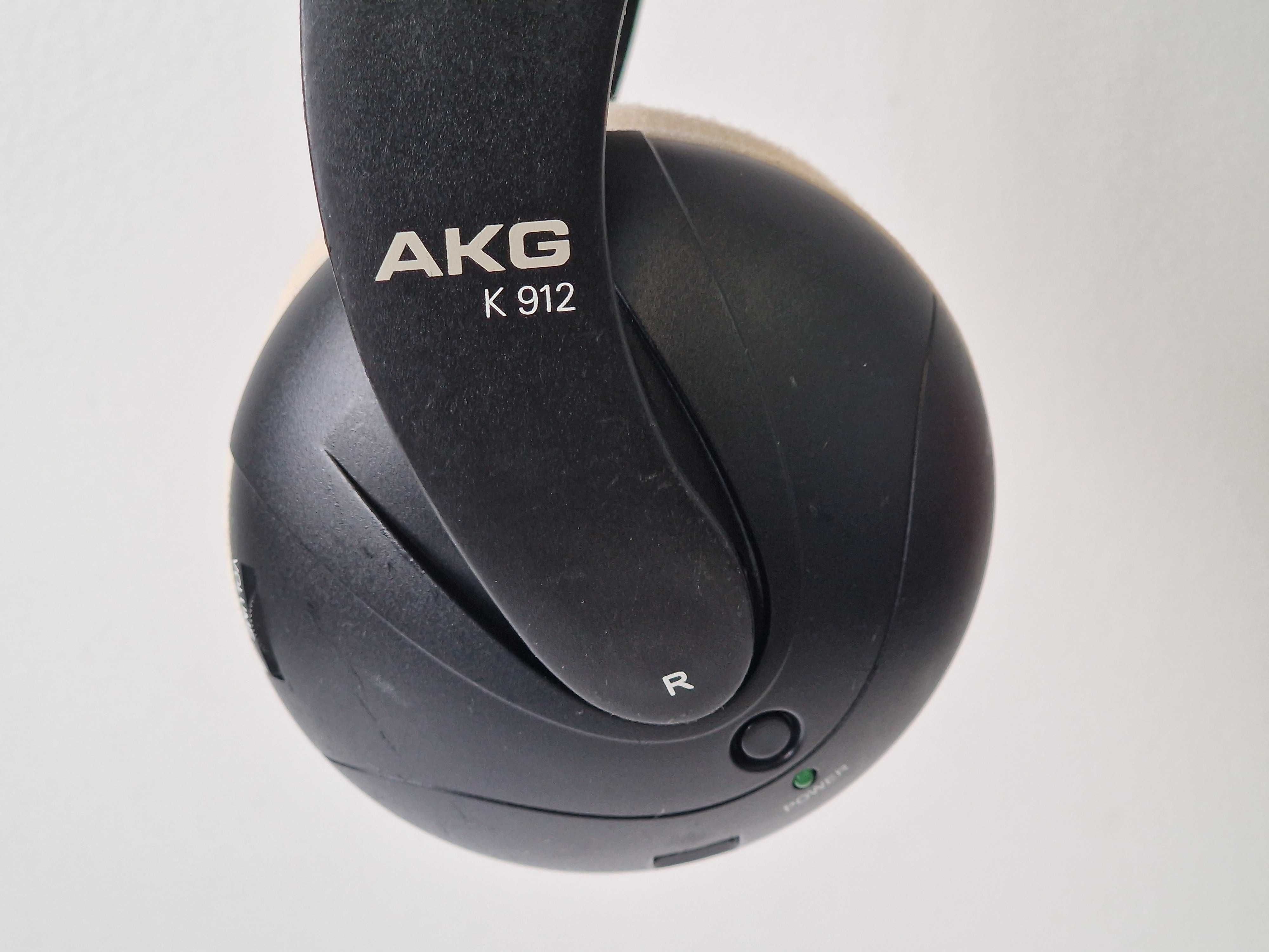 AKG K912 słuchawki bezprzewodowe otwarte czarne