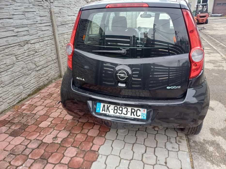 Opel agila uszkodzona skrzynia
