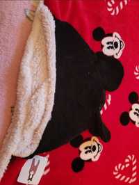 Super Koc z kapturem Disney Myszka na prezent Miki z licencją szlafrok