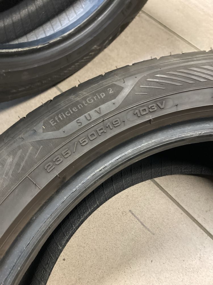 2x goodyear efficientgrip 2 suv 235/50 r19