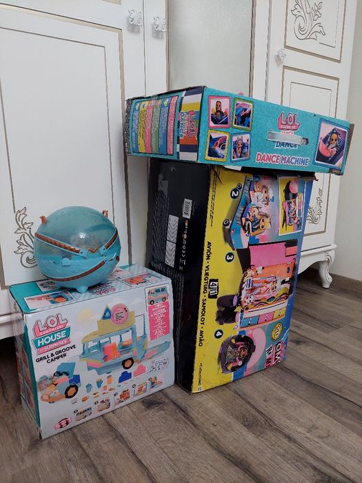 Кемпер автобус машинка Lol Surprise 5в1 Лол