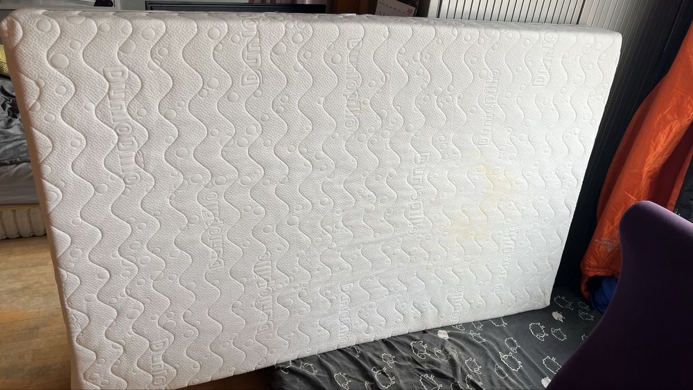 Materac gąbkowy 190 x 120 x 15 cm