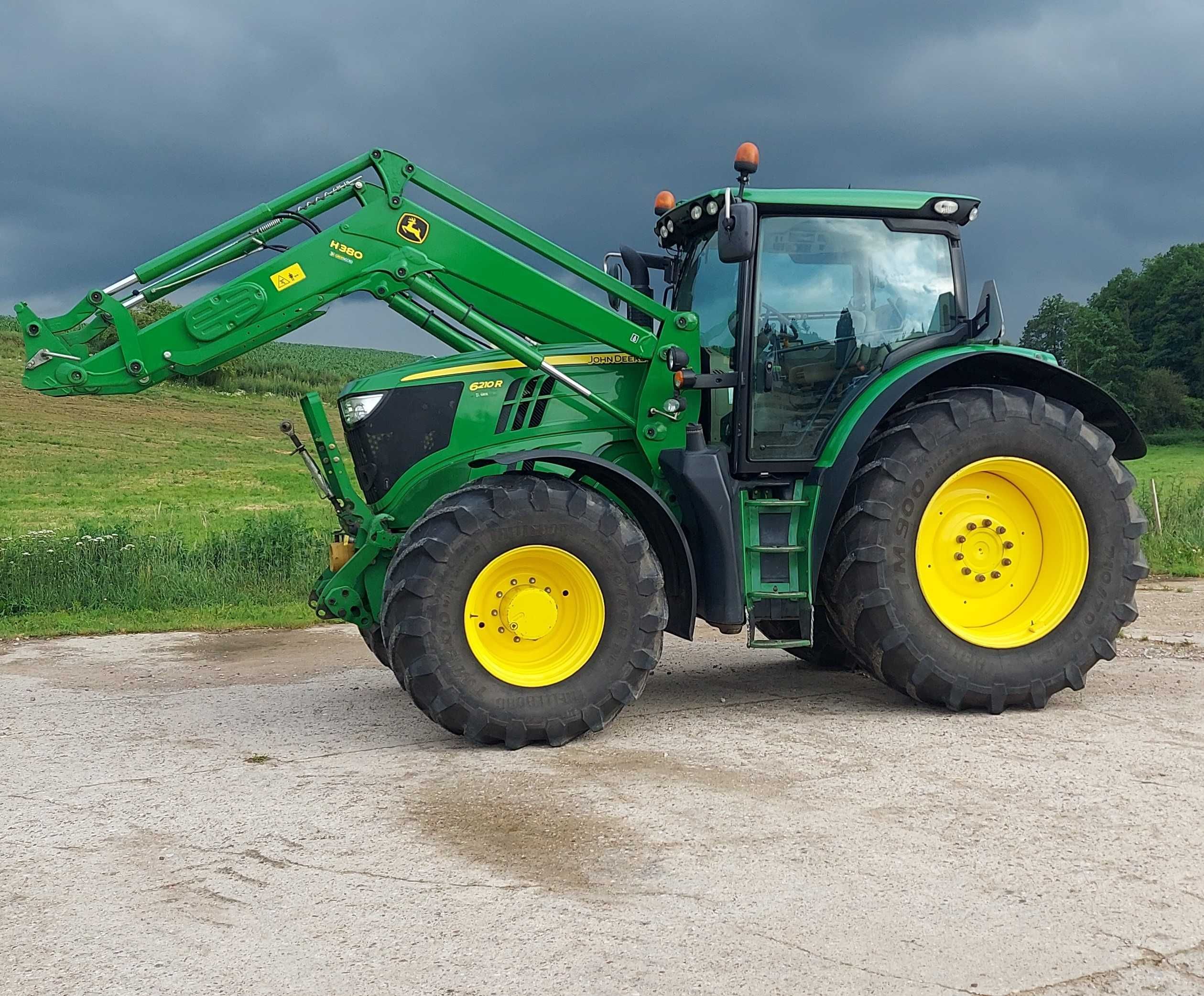 John Deere 6210R DirectDrive, TUR, TUZ, WOM! 2013 rok