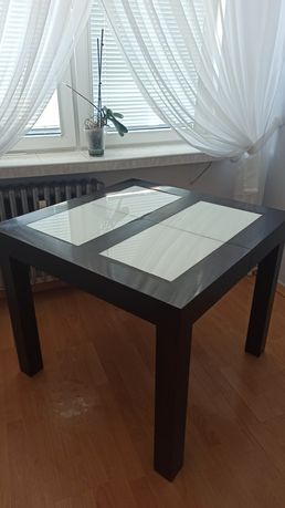 Stół rozkładany 90x90x76