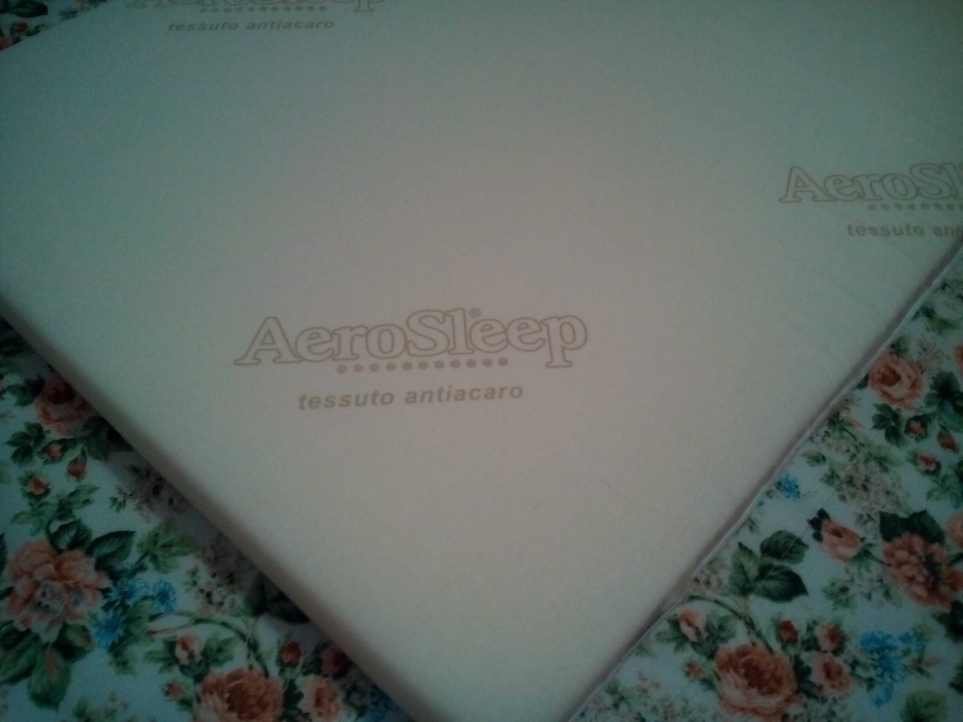 Colchão novo AeroSleep tessuto antiacaro para berço de criança.