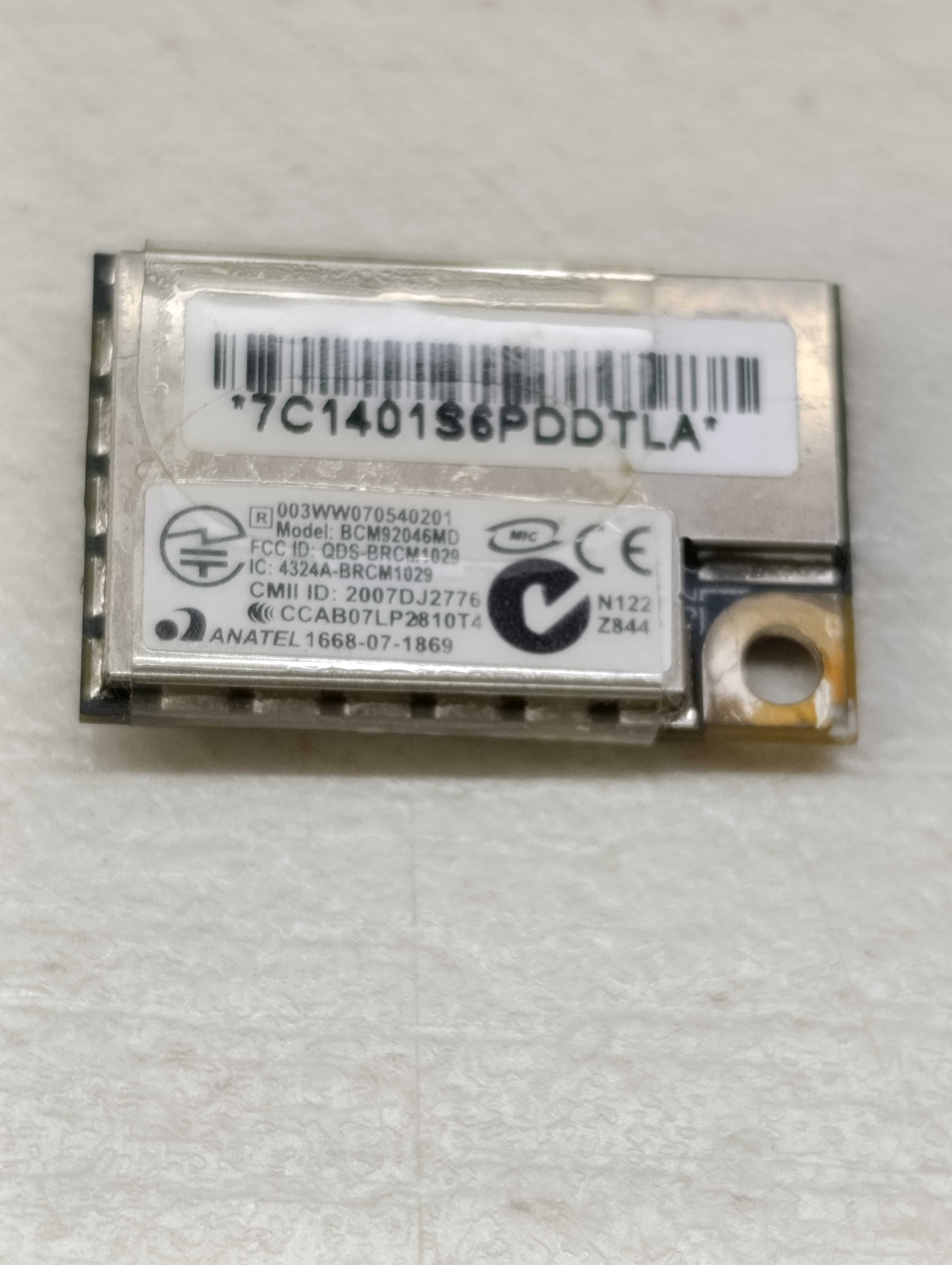 Плата Bluetooth BCM92046MD iMac 21.5 27 A1311 A1312 Late 2009 922-9218