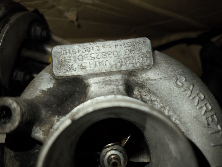 Turbo VW Seat Audi skoda 1.9 TDi 110 115KM 038.253019A B5 passat