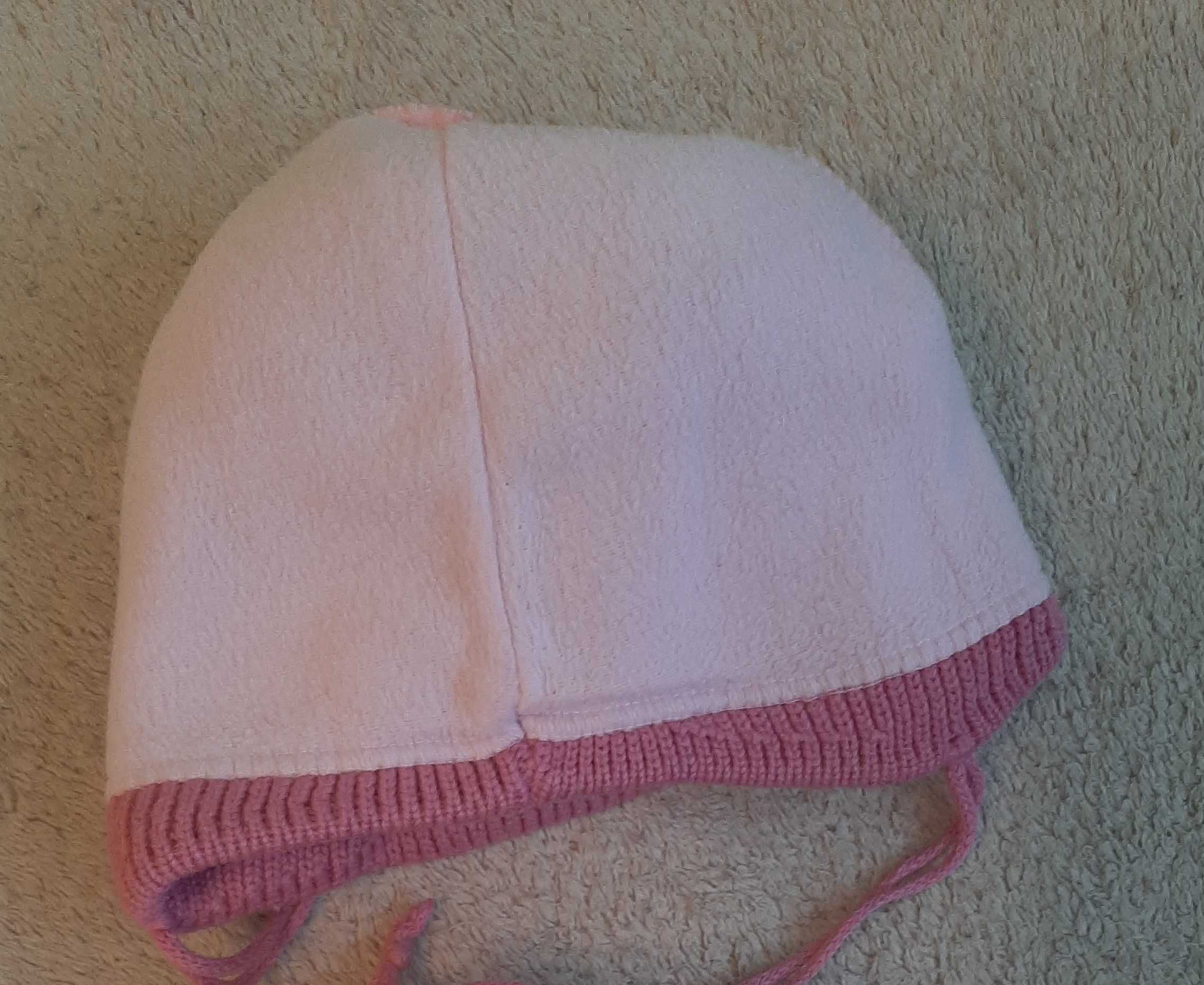 Зимняя зима шапка шапочка теплая  на 4 - 5 лет