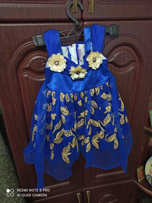 Дитяче плаття Kanchan 16,, 2 роки. сине