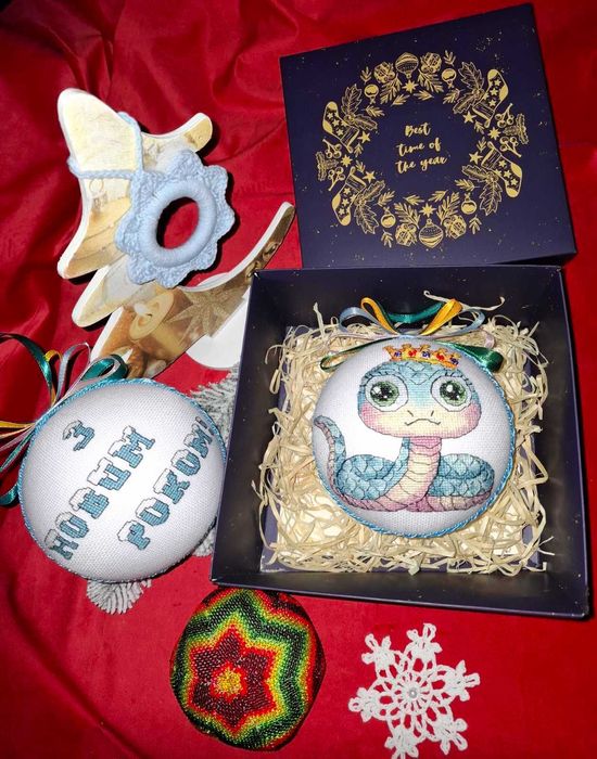 Ялинкова прикраса, іграшка, куля, кулька, новорічна, на ялинку