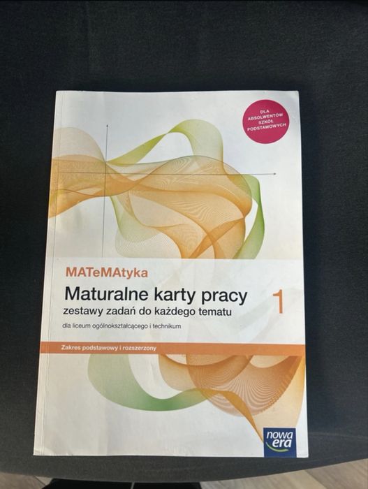 Maturalne karty pracy 1 matematyka