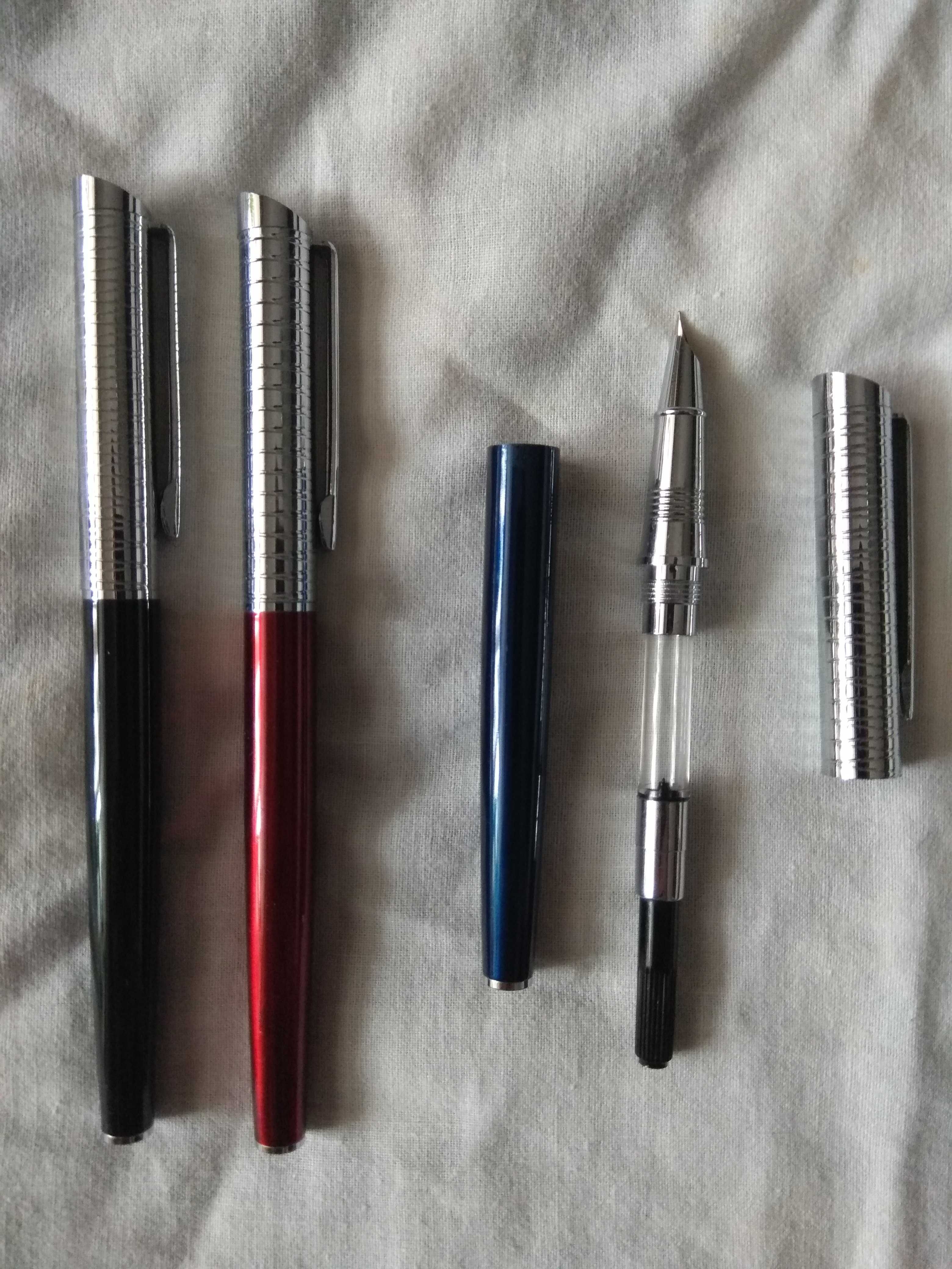 Новые высококачественные перьевые ручки с открытым и закрытым пером