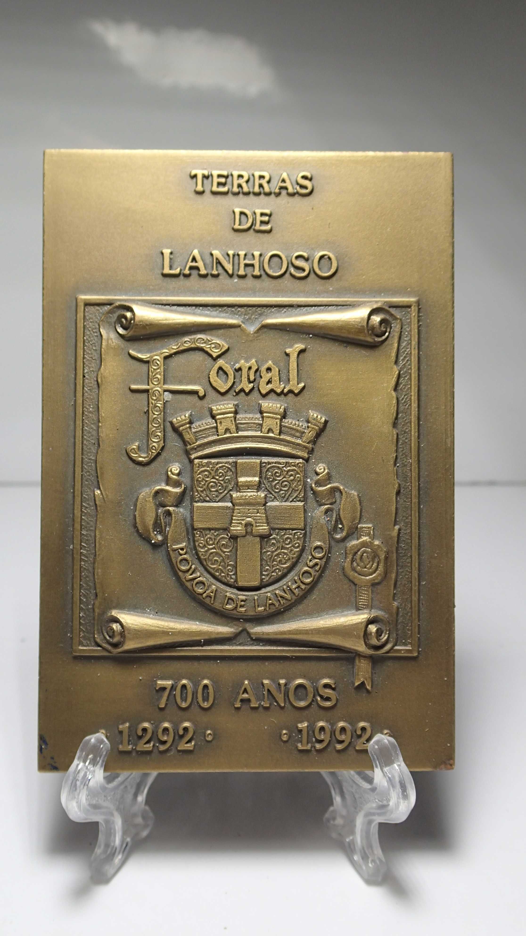 Placa em Bronze das Terras de Lanhoso