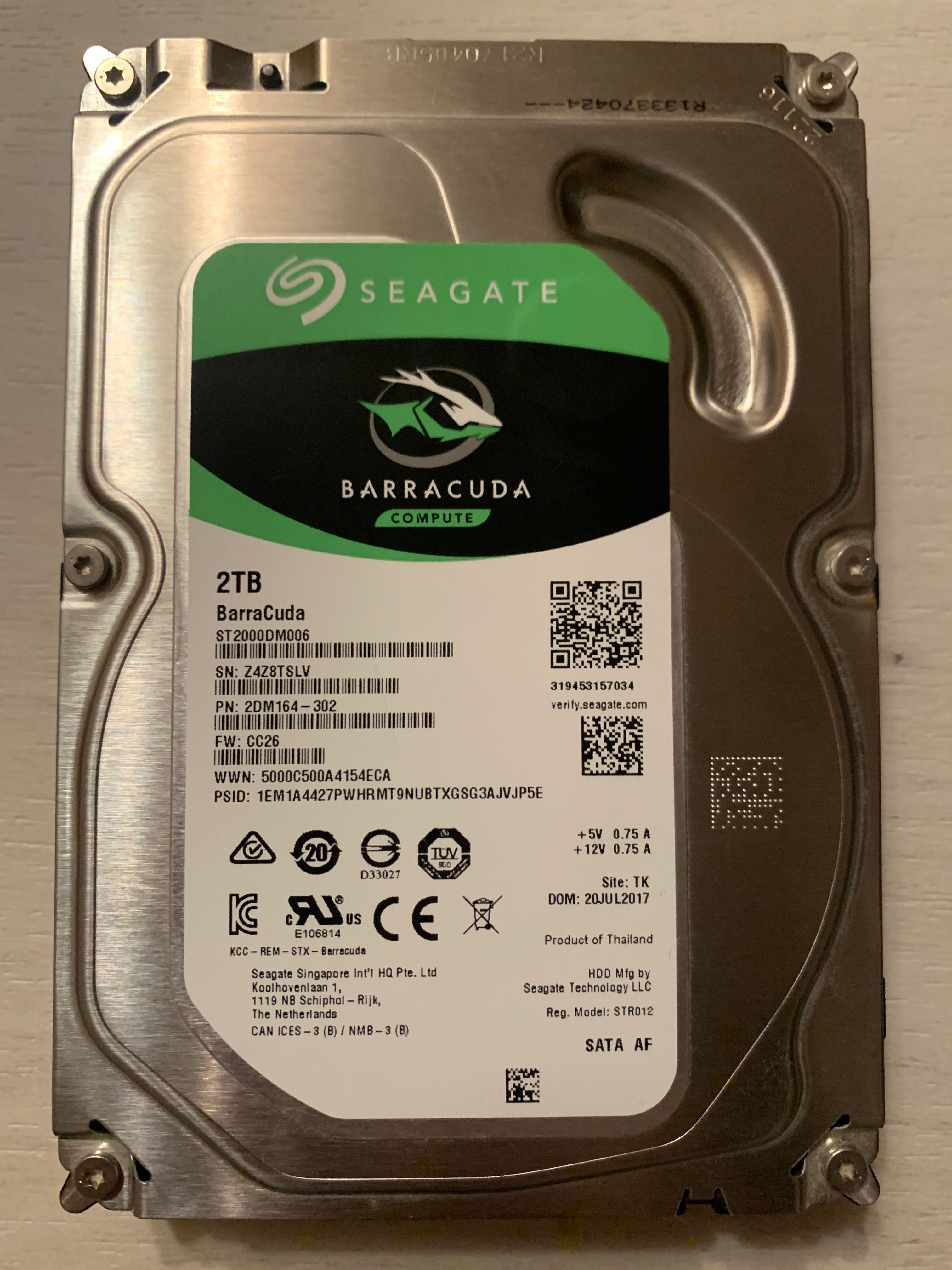 HDD Seagate 2TB 3.5