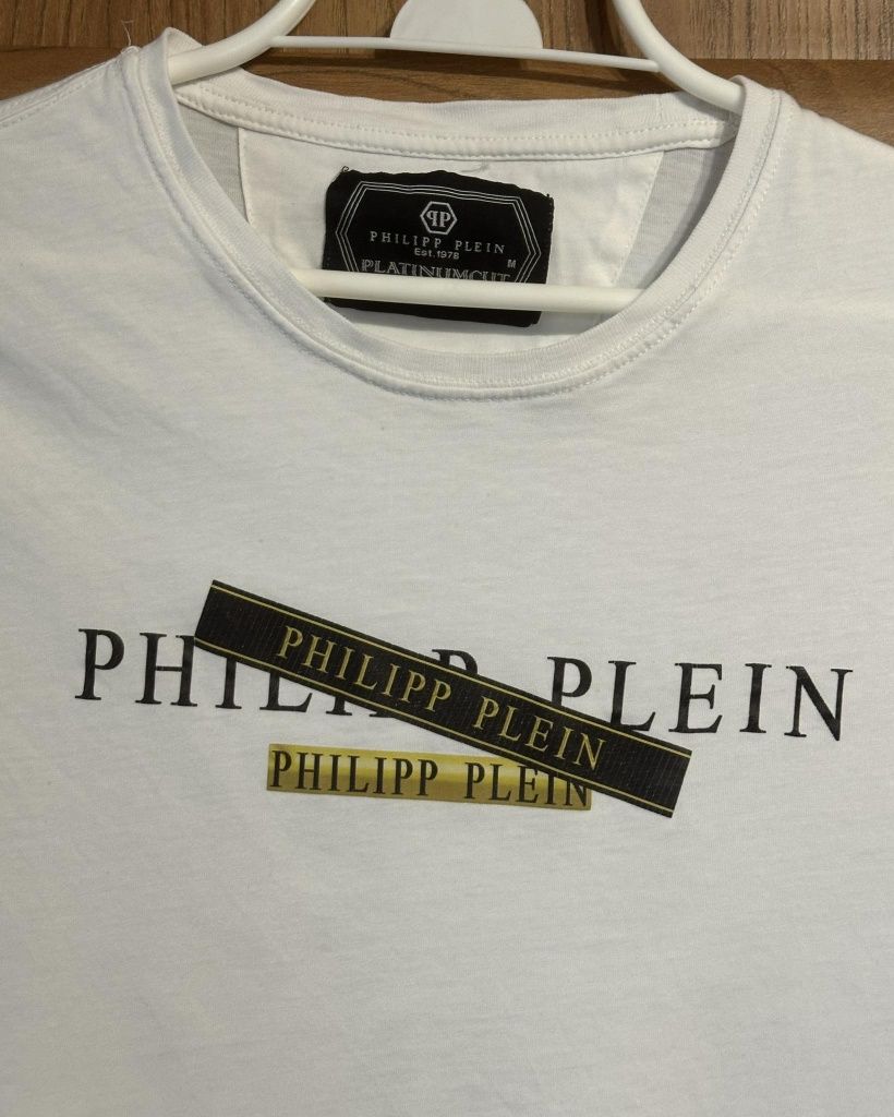 Koszulka męska Philipp Plein r M biała