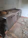 Escaparte inox com forno e placa