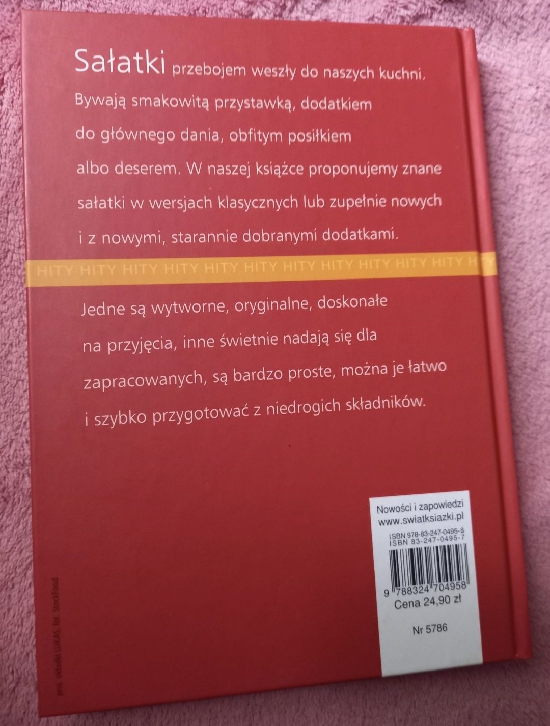 3 Książki Zupy, Sałatki, Dania z mięsa i drobiu