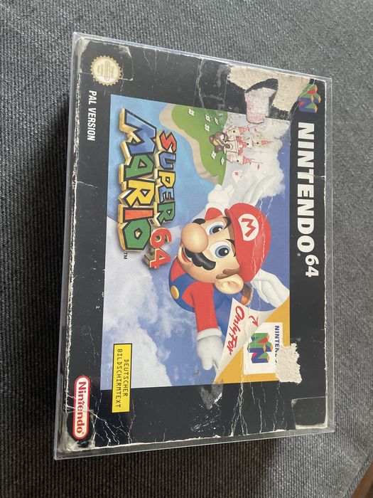 Super mario 64 box