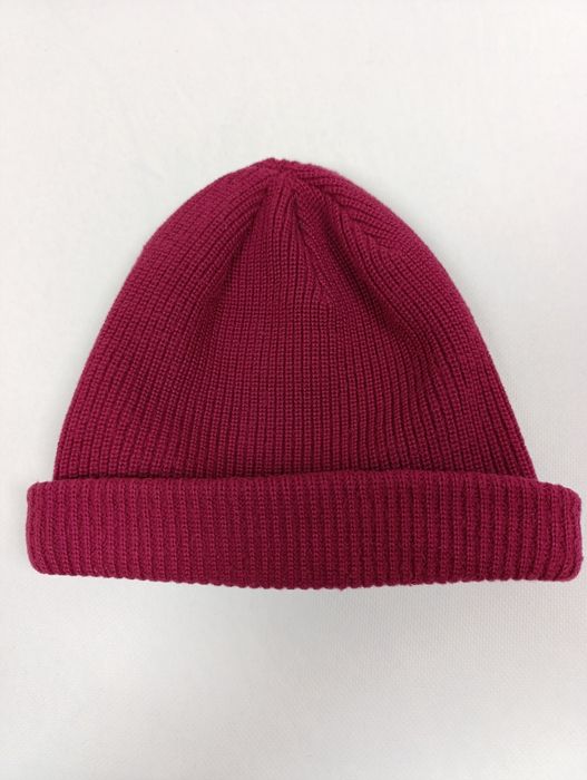 Винтажная шапка бини lacoste beanie hat