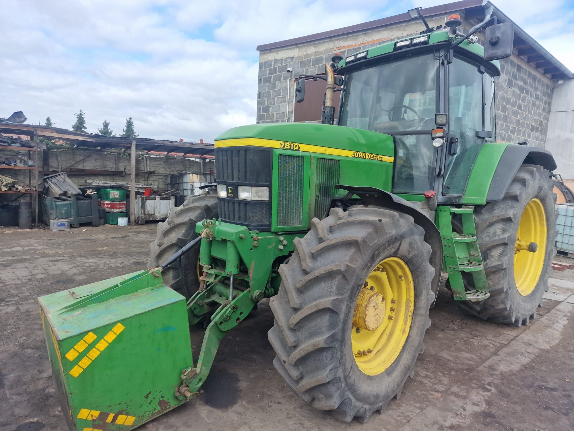 John Deere 7810 TLS 4 sekcje