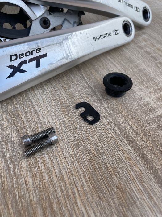 Шатуни Shimano Deore XT 68/73 (175) Truvativ Descendant e*thirteen xtr