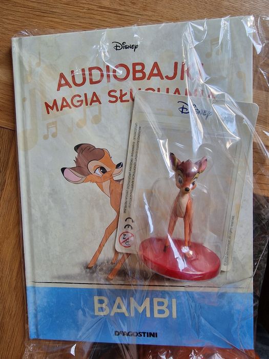 Disney Bambi kolekcja deagostini audiobajki