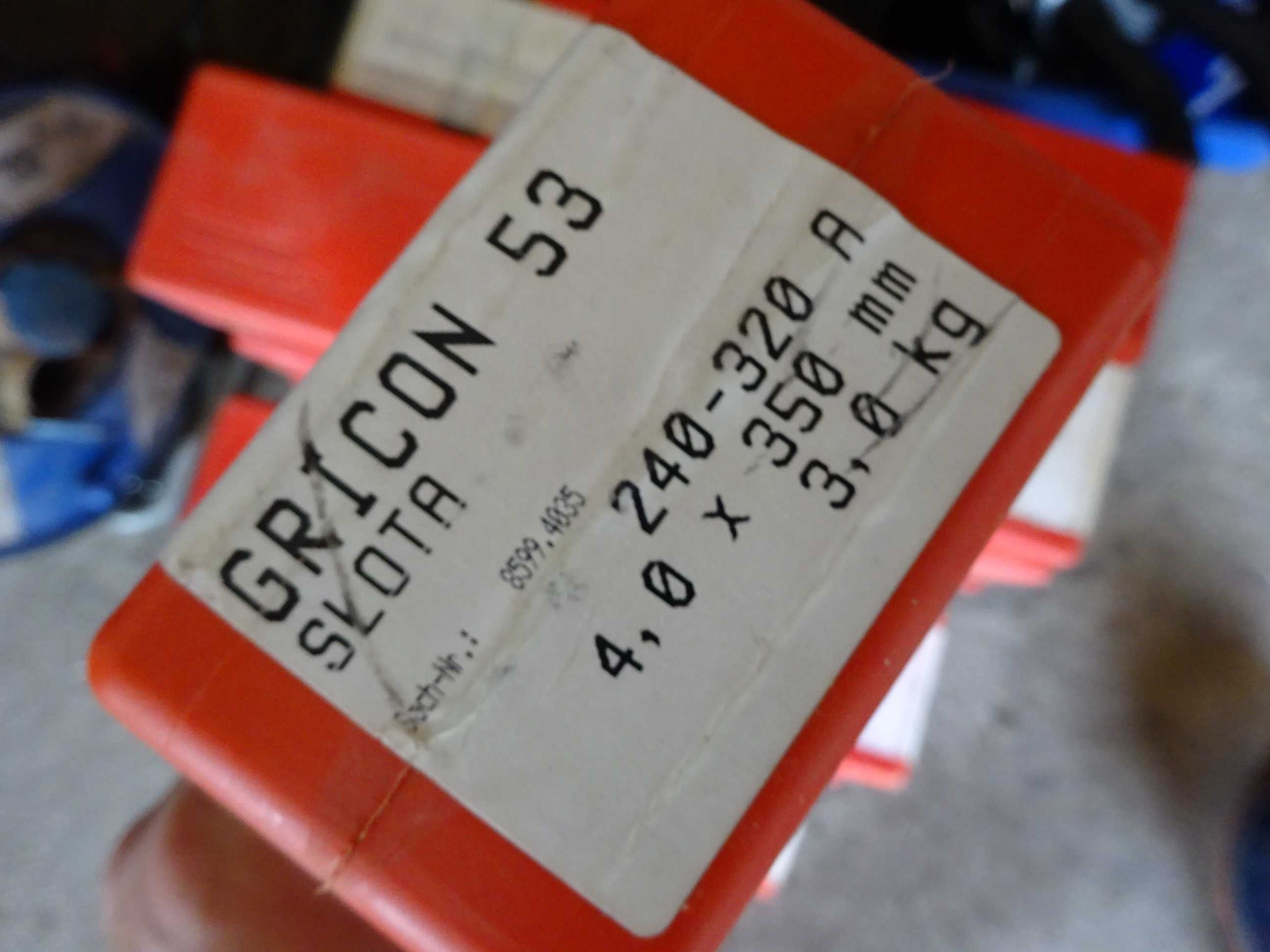 Elektroda Elektrody spawalnicze Lincoln Gricon 53 Slota 4.0x350 3kg