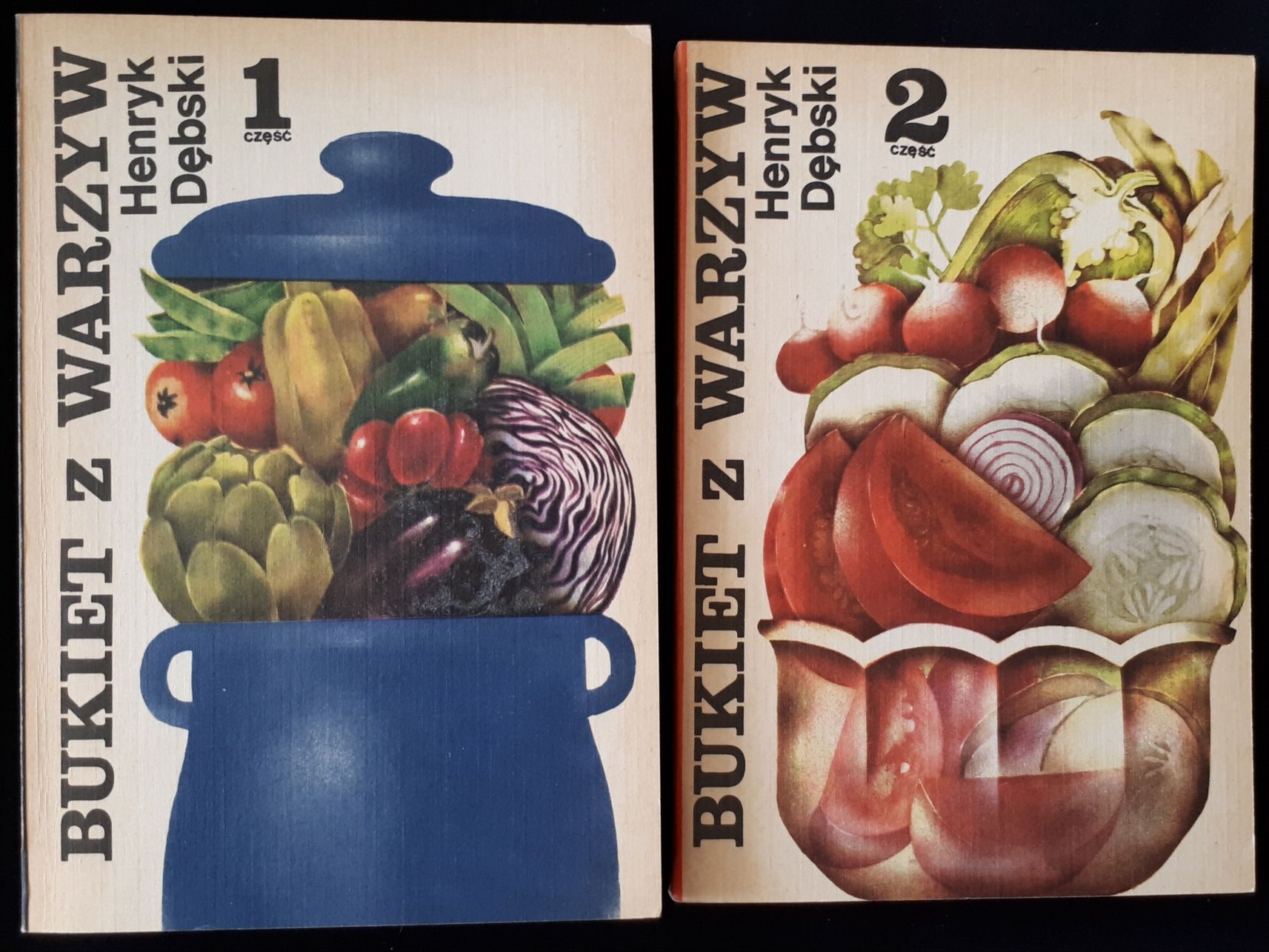 Książki kucharskie z przepisami z warzyw dla jaroszy wegetarian 2 cz.