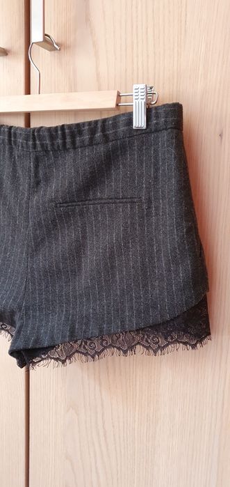 Calções de lã com renda Tamanho M (Zara)