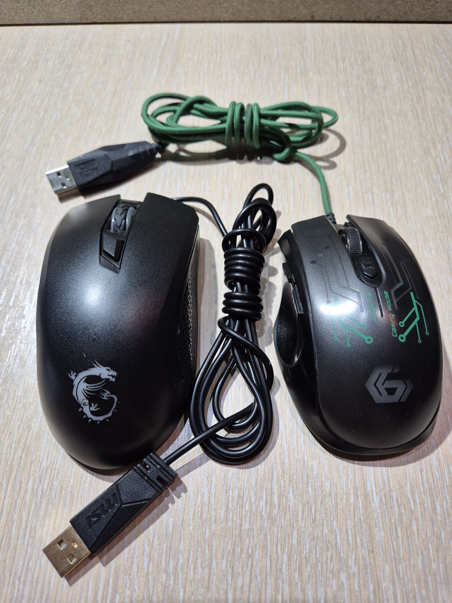 Мишки гральні дротові USB, різні Genius, Trust, Gembird і т.д.
