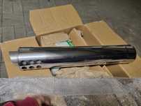 Ustnik poziomy długi 80x120 dł. 750mm, rura, komin, junkers, piec