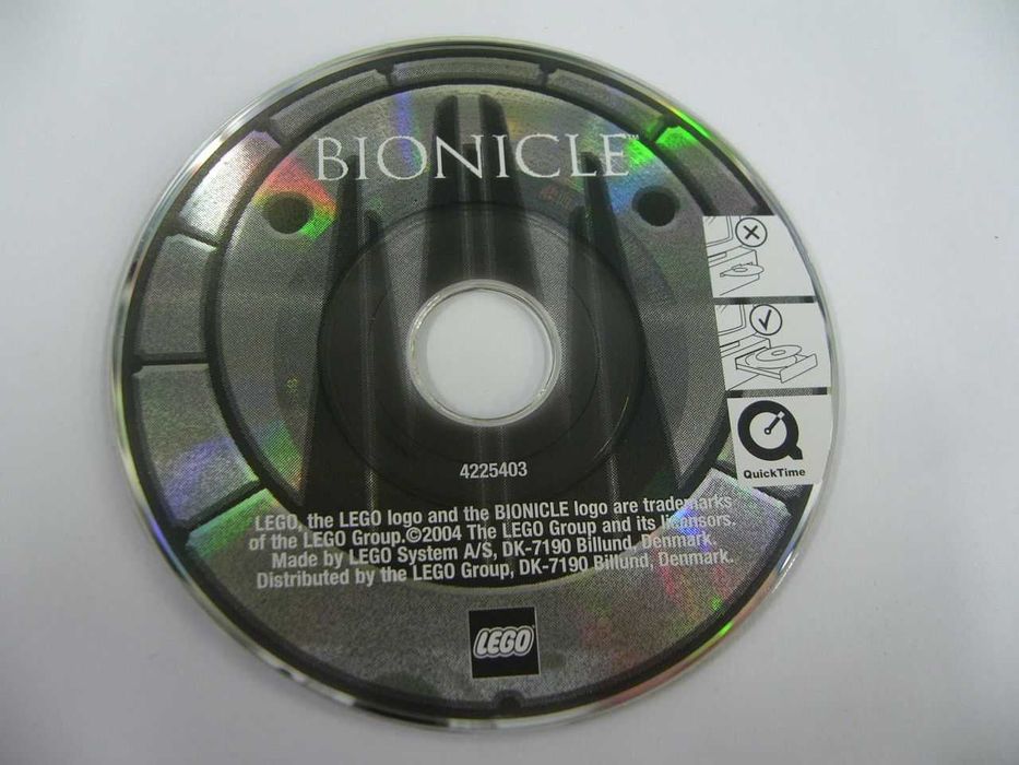 Bionicle Lego płyta mini CD-ROM