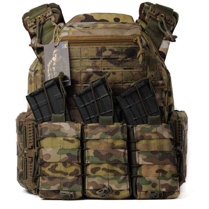 Женская плитоноска Warmor Gen.3 (for Ladies). Мультикам или пиксель.