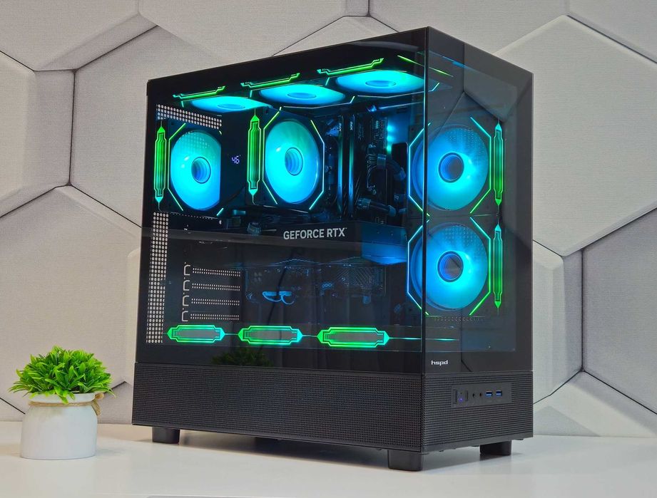 Ігровий ПК R5 7600 / B650М WIFI / 32GB / M2 1T / RTX 4070 12GB / 750W