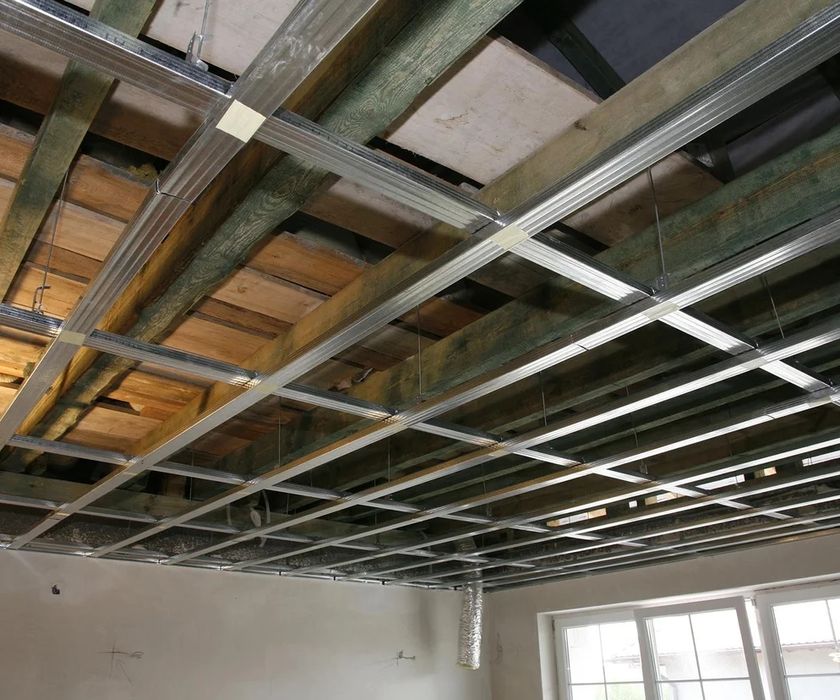 Sufitu podwieszane ,zabudowy z plyt gk ,szpachlowanie i malowanie !