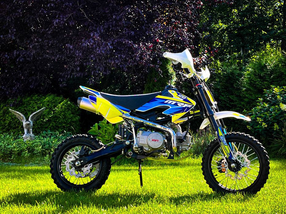 PIT BIKE MRF 120cc | Mały przebieg, dodatkowo strój motocyklowy