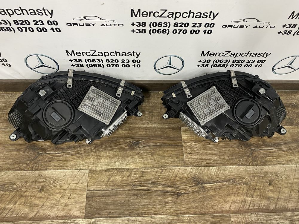 Mercedes S клас W222 фара права ліва рестайлінг Multibeam led