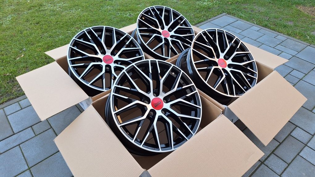 Nowe Alufelgi Mam 5x112 R18 ET45 Wzor RS4 Audi Skoda Vw